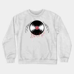 Blur | vinyl records Crewneck Sweatshirt